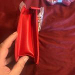 Badgley Mischka  Red Quilted  with Gold Accents Photo 1