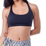Onzie NWT  chic black yago workout sports bra size M Photo 0