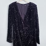 Baltic Born  Madonna Black Sequin Maxi Dress Photo 3