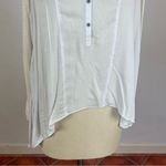 Helmut Lang  Semi Sheer Popover Blouse Photo 4