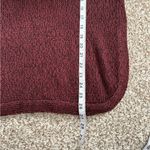 Harper Heritage Francesca’s  Maroon Crewneck Sweater Large Elbow Detail Photo 6