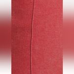 Diane Von Furstenberg  Red Pants High Waist Tapered Leg Skinny Ankle Size 8 Photo 3