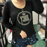 Juicy Couture juicy by waffle long sleeves t shirt y2k Photo 2