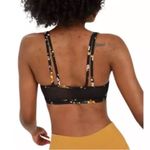 Aerie NWT Offline Goals Black Floral Bra Large Photo 1