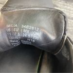 Calvin Klein  Black Imilia Lace Up Logo Print Fashion Sneaker Shoes 7.5 Photo 6