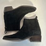 Sam Edelman Black Suede Chelsea Block Heel Ankle Boots Women's Size 6 Photo 7