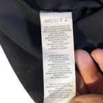 Kensie Black Faux Snake Skin A Line Zipper Front Skirt Size Large Photo 4