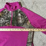 Legendary Whitetails Womens Pink Camo Quarter Zip Long Sleeve Baselayer Size M Photo 2