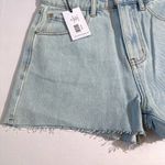 We Wore What  X REVOLVE Denim Highrise shorts super light size 27 NWT Photo 5