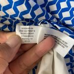 Gap dress M cap sleeve geometric knee length shift Photo 7