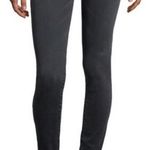 Burberry Brit Faded Black High-Rise Skinny Jeans Photo 0