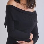 RUTI Iconic Off the shoulder black lagenlook top, size L/XL Photo 0