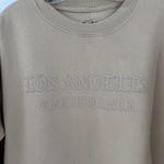 Eighty Eight  Brand Los Angeles Fleece Lined Pullover Crewneck Sweatshirt Size XL Photo 5