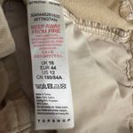 Topshop  Paper Bag Tan Button Fly Shorts‎ Size 12 Photo 8