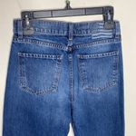 Revice Denim  Blue Matchmaker high rise patchwork Straight Leg crop jeans size 26 Photo 4