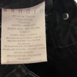 Sandro  Womens Black Skinny Denim Jeans Dark Wash Size FR 36 US Small Photo 9