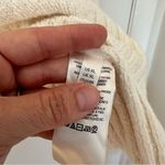 Free People Brookside Tunic Sweater Ivory V Neck Photo 8