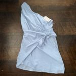 Free People One Shoulder Blue Summer Dress NWT Photo 6