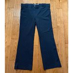 Betabrand navy printed trouser pants size 2x Photo 2
