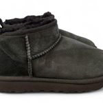 UGG  Black Suede Ankle Boots Photo 0