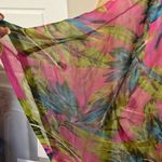 Vibrant Pink and Green Sheer Cover Photo 3