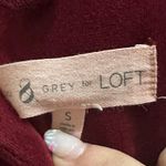 Loft Maroon Hoodie Photo 2