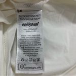 Edikted  Fold Over Off The Shoulder White Blouse - Size Small Photo 4