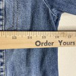 Abercrombie & Fitch Jacket Womens Small Blue Denim Distressed Jean Trucker Coat Photo 7