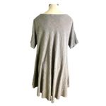 lamb Linen Gray Lagenlook Dress Minimalist Artisanal Tunic Scandinavian Style L Size L Photo 3