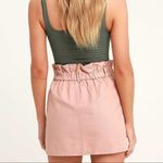 blanc de blanc large women’s Gwen paper bag mini tan homecoming Honolulu NWT Photo 11