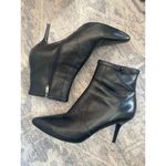 via spiga  Madeline black Leather Stilettos Ankle Boots Booties size 7.5 Photo 3