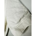 A.P.C. White Cotton Denim Collared Gold Zipper Front Tie Waist Romper Size 38 Photo 11