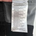 Adidas Medium M Sports Bra Support Bonded Racerback Grey Center Logo Women's Photo 10