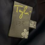 Taylor size 12 deep purple sleeveless‎ cocktail dress Photo 9