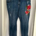 Kut From The Kloth EMBROIDERED JEANS Sz: 22 Photo 0