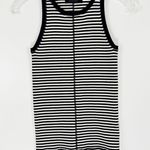 ALLSAINTS  Joni Striped Tank Top White Black Size 2 Photo 1
