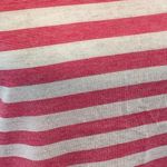 Jones New York JONES NY White & Pink Striped Sparkle Tank Top-Large Photo 2