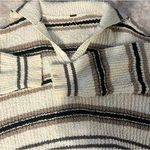 Free People  Striped Sweater w/ Collar Photo 2