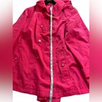 Gallery Woman Pink Double Breasted Jacket Size 2X Casual Fall Lightweight Photo 3