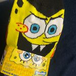 Nickelodeon Spongebob Squarepants Print Novelty Socks 6 Pair Crew Colorful Size 6-12 Photo 1