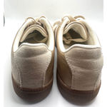 Retro Sneakers Size 7 women's Gold and Beige Photo 4
