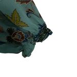 cj banks Multicolor Floral Print Round Neck Lightweight Lined Blouse Size 0X Photo 3