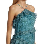 Cinq à Sept NWT NEW Rayner Printed Ruffled Midi Dress Size 12 Women’s Photo 2