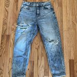 American Eagle Outfitters Stretch Jeans Womens Size 2 Blue Curvy Mom Jean Photo 0