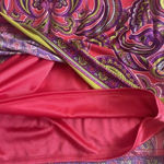 Laundry by Shelli Segal Pink Paisley Tunic Dress, Size Large Brunch Party Comfor Photo 8