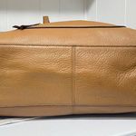 Vince Camuto ELVAN-TO Pebbled Leather Tote in Walnut Brown Large Photo 6