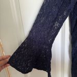 Xhilaration  Dress Lace Blue Royal Photo 1