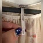 Free People Wildflower Honey Floral Print Mesh Top Ivory Combo Large Photo 7