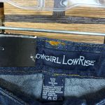Cowgirl Up Low Rise Dark Wash Jeans Size 7/8 Blue Photo 6
