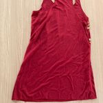 Zoozatz Iowa State Cyclones Red Tank Top Womens Size Small  Gold Lettering Logo Photo 2